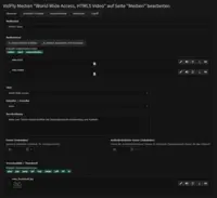 Neues VidPly Player Element anlegen